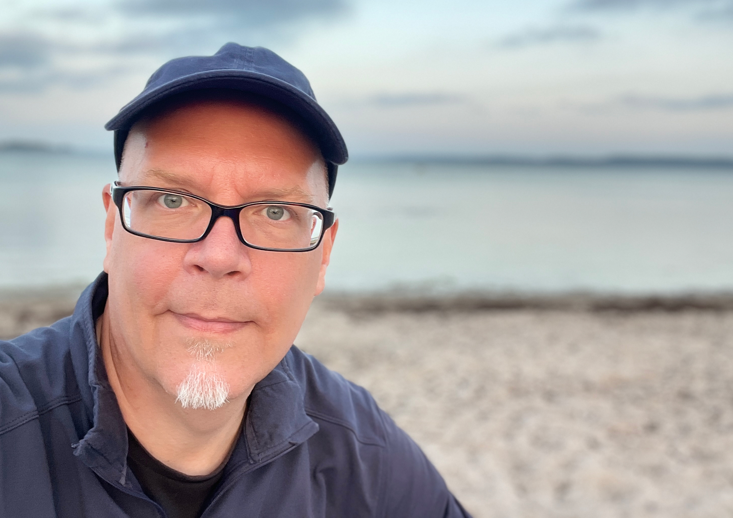 Marcel Hastenteufel am Strand